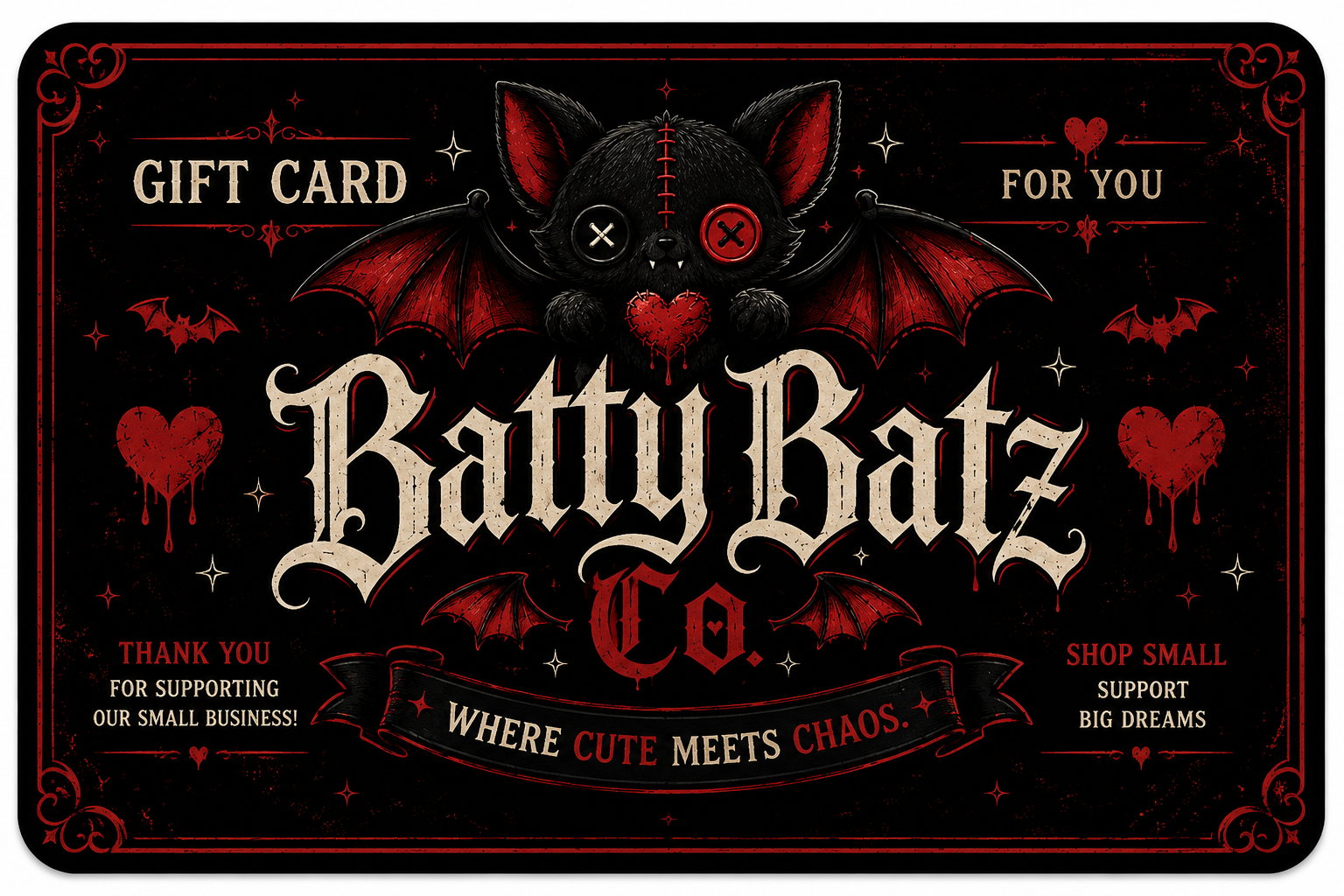 Batty Batz Gift Card