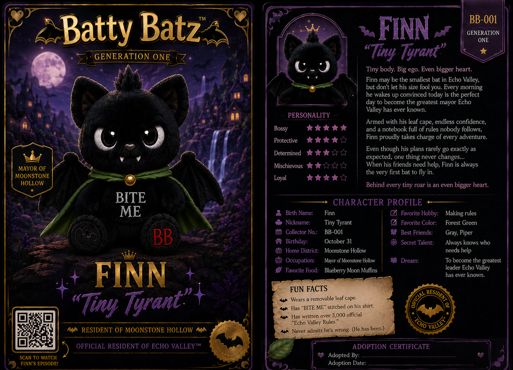 Finn — Tiny Tyrant | BB-001