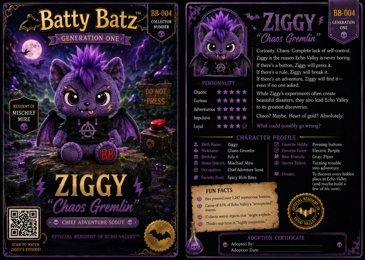 Ziggy — Chaos Gremlin | BB-004